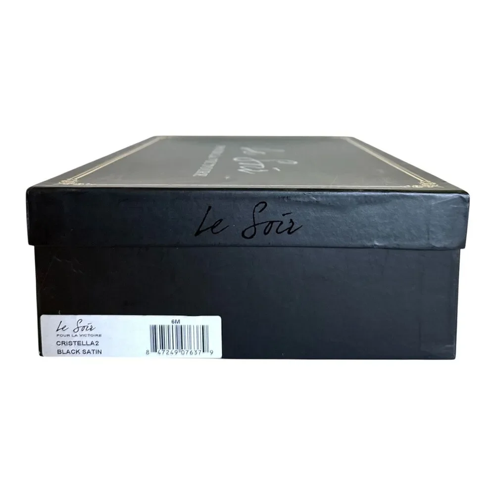 Share POUR LA VICTOIRE Women's Size 6 High Heels Open Toe Platform Pump Black Sa